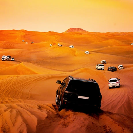 VIP Desert Safari in Lehbab Red Dunes
