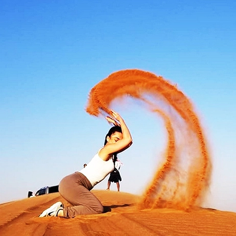 VIP Desert safari in lehbab red dunes (private)