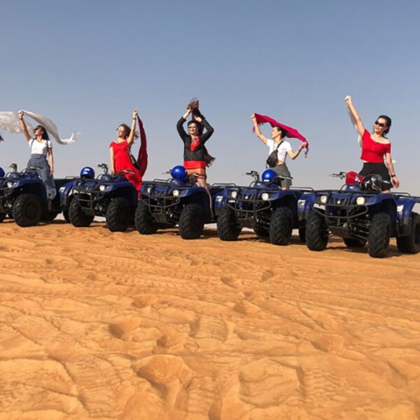 desert safari with quad bike